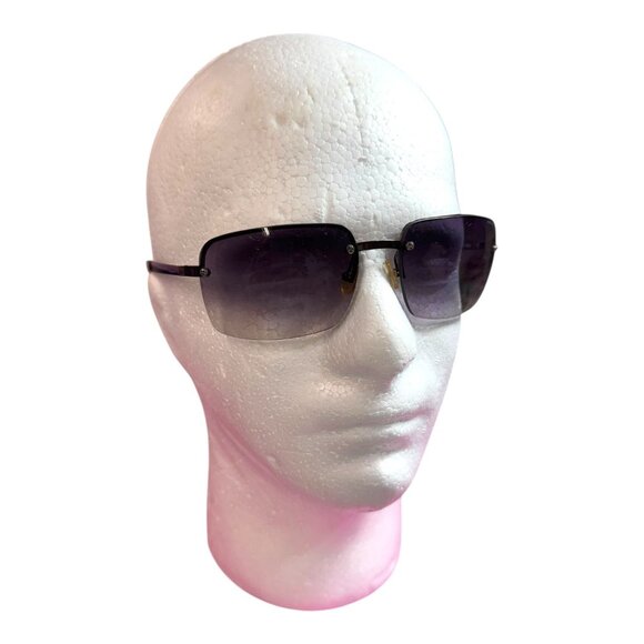 Ralph Lauren Womens Rimless Gradient Purple Sunglasses 7543 /S F05 GT 59-17 READ - Picture 1 of 6
